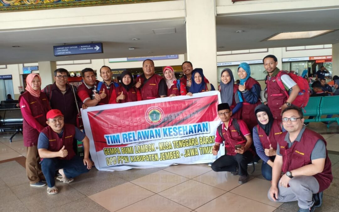 TIM DOSEN FKEP UNEJ MENJADI RELAWAN KESEHATAN BENCANA LOMBOK