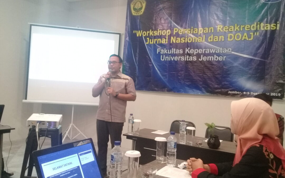 Workshop Persiapan Reakreditasi Jurnal Nasional dan DOAJ