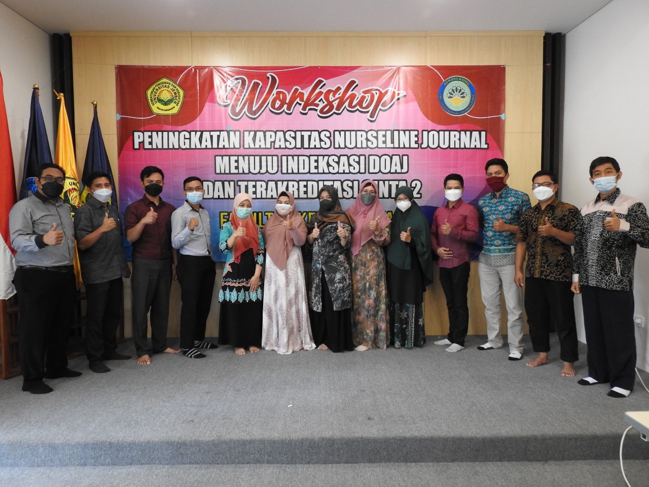Workshop Peningkatan Kapasitas NurseLine Journal Menuju Indeksasi DOAJ dan Akreditasi Sinta 2
