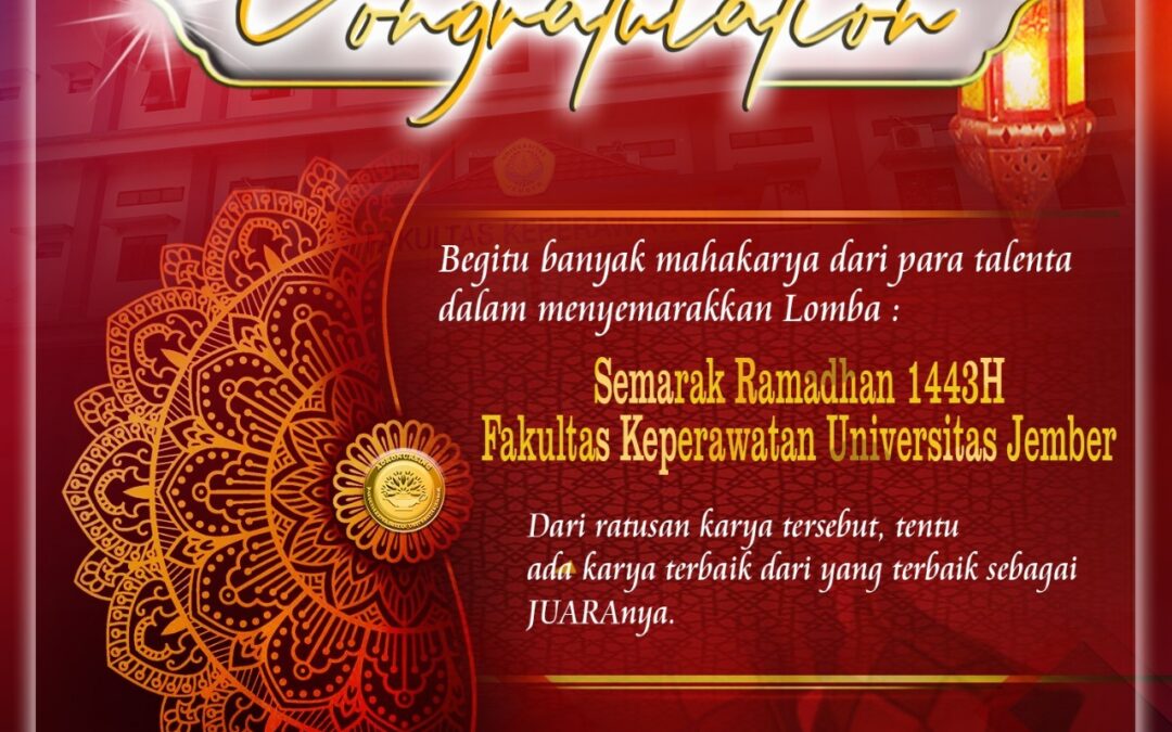 PENGUMUMAN PEMENANG LOMBA SEMARAK RAMADHAN 1443 H
