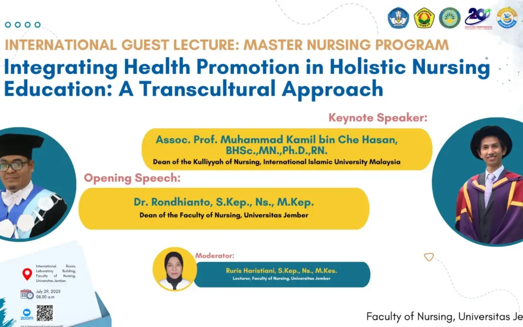 Kuliah Pakar : Integrating Health Promotion in Holistic Nursing Education : A Transcultural Approach