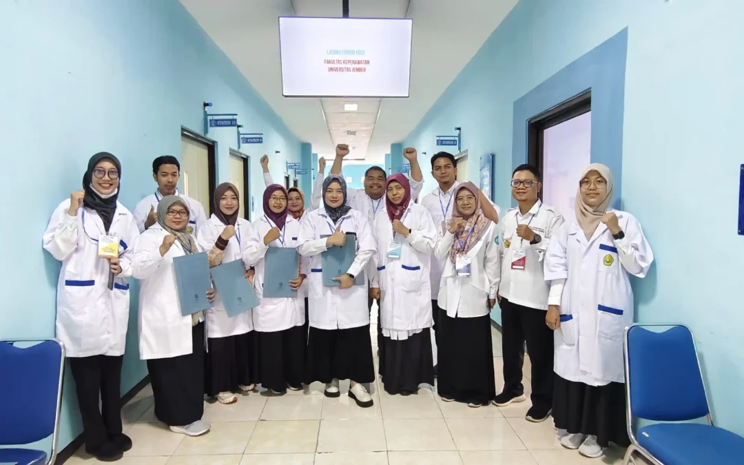 Fakultas Keperawatan Universitas Jember Selenggarakan Uji Kompetensi OSCE Ners Sebagai Standarisasi Calon Perawat Profesional