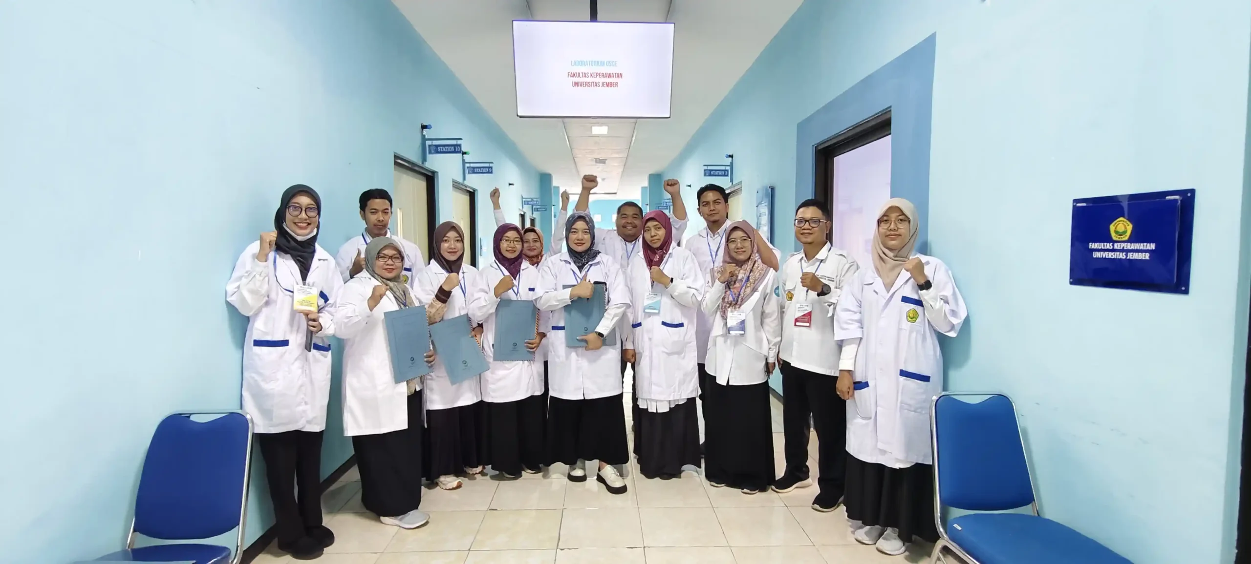 Fakultas Keperawatan Universitas Jember Selenggarakan Uji Kompetensi OSCE Ners Sebagai Standarisasi Calon Perawat Profesional