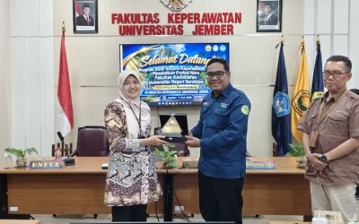 Guna meningkatkan kualitas pembelajaran dan lulusan, Prodi Sarjana Keperawatan dan Pendidikan Profesi Ners Fakultas Kedokteran Universitas Negeri Surabaya (UNESA) Gelar Benchmarking ke FKep UNEJ