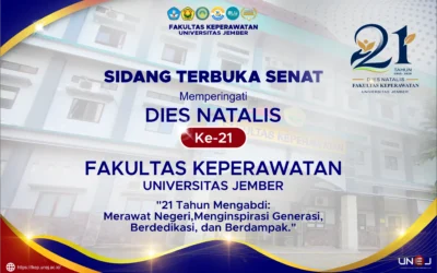 21 Tahun Fakultas Keperawatan UNEJ: Ukir Prestasi Akademik Unggul dan Tegaskan Peran Vital Empati di Era AI