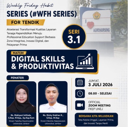 Tingkatkan Kompetensi Digital dan Produktivitas Tenaga Kependidikan Melalui Weekly Friday Habit Series 3.1