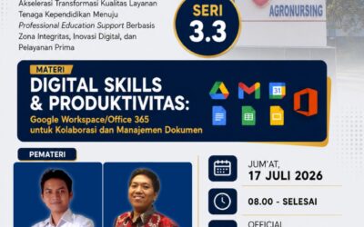 Perkuat Budaya Kerja Digital dan ASN BerAKHLAK, Fakultas Keperawatan UNEJ Bekali Tendik dengan Kompetensi Google Workspace dan Kolaborasi Cloud