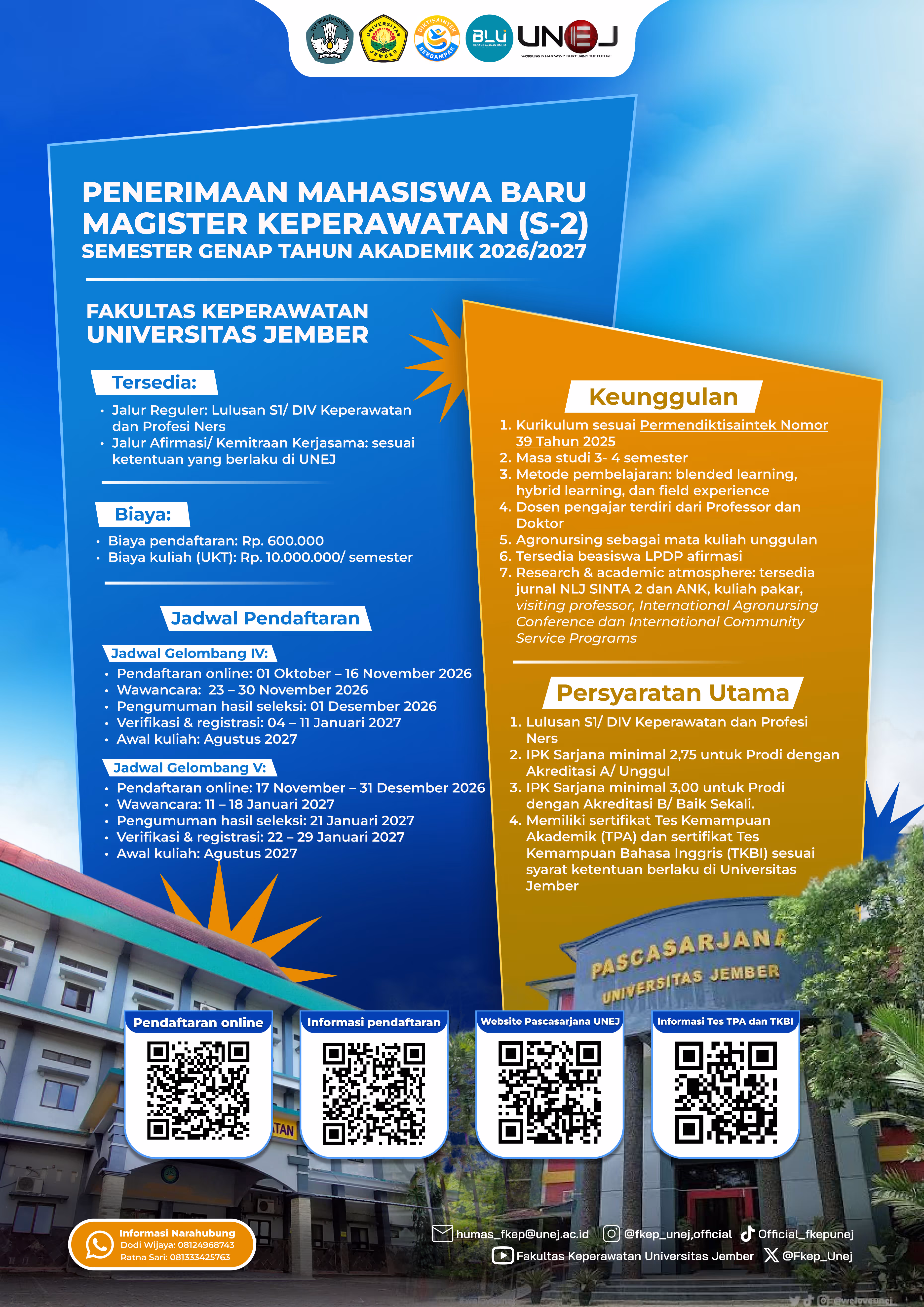 Flyer S2 Fkep Unej 2026